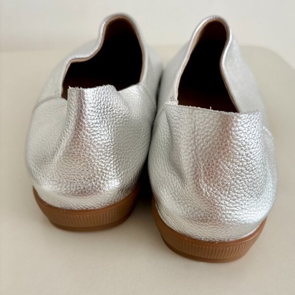 Vision Quest Babos Leather Shoes | Silver | Size 9.5 | Like New 👟✨ - Picture 5 of 5